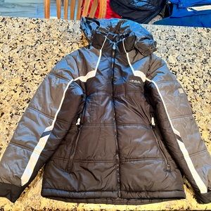 Fog puffy coat boys size 14/16 never worn